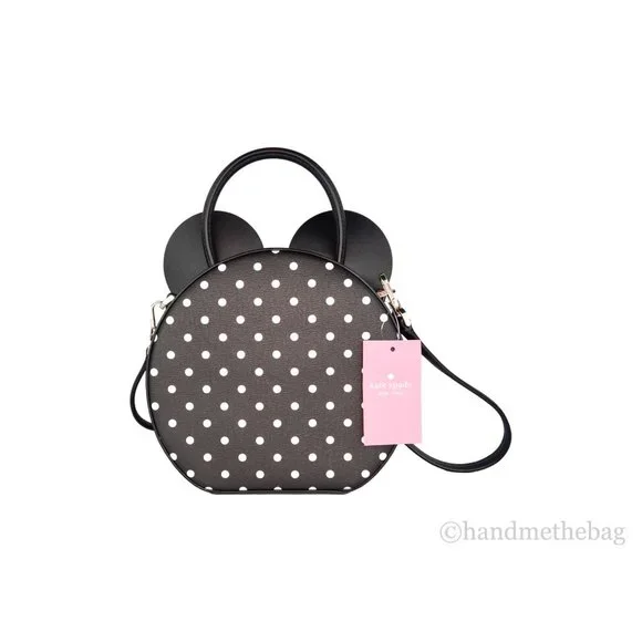 NEW Kate Spade X Disney Minnie Mouse Small Crossbody Bag Refined Grain Leather - Picture 9 of 9